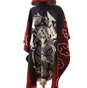Naruto Hooded Poncho/ Naruto poncho/ akatsuki cloud/ fly Naruto poncho